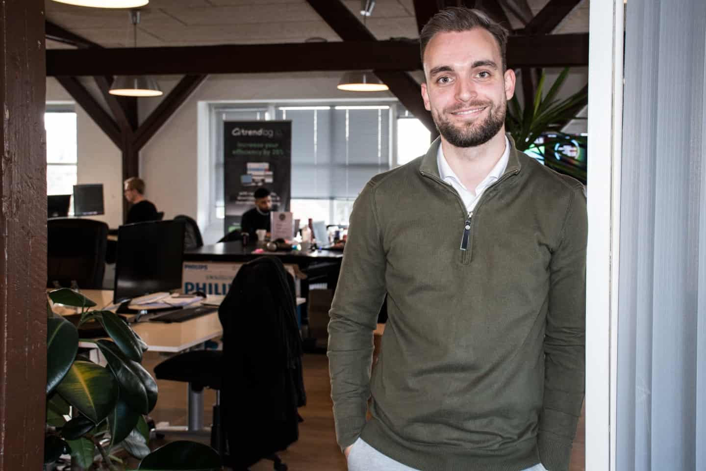 Trendlog i produktionen p&aring; en fabrik